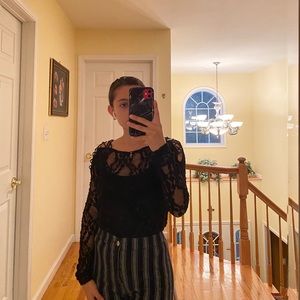 Free people intimately lace long sleeve